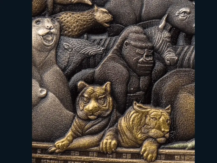 Khám phá xu bạc Noah's Ark