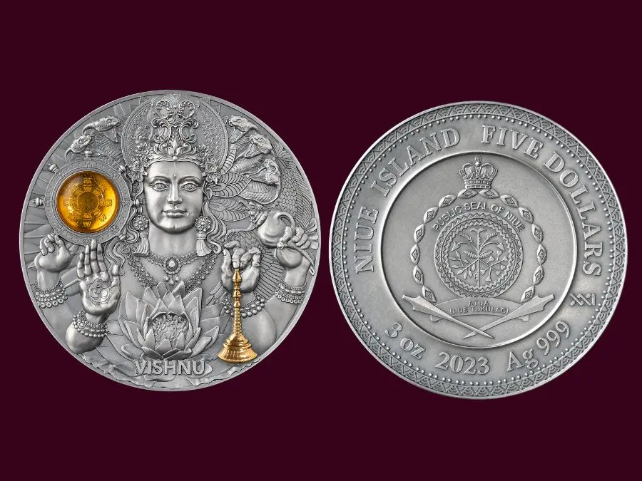 Tìm hiểu xu bạc Vishnu