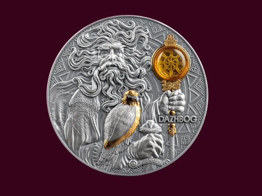 Divine Faces of the Sun Dazhbog