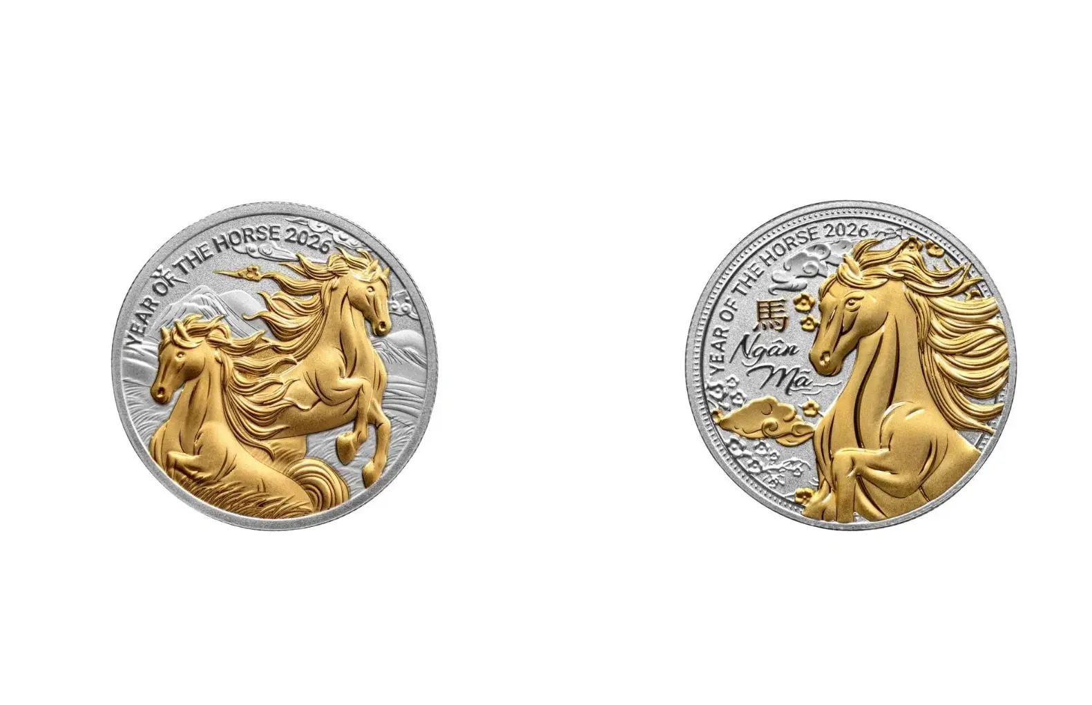 Công nghệ dập nổi 3D kết hợp lớp mạ vàng ánh kim giúp từng chi tiết cơ bắp và bờm ngựa trên tấm bạc Ancarat trở nên sống động và uy quyền.