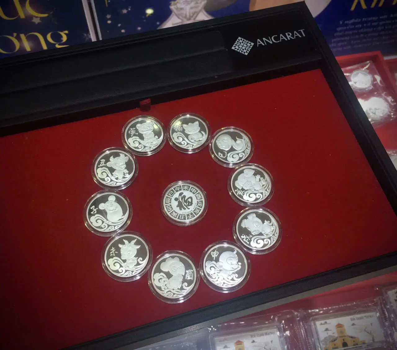 Bạc mỹ nghệ 12 con giáp và giá trị đầu tư bền vững