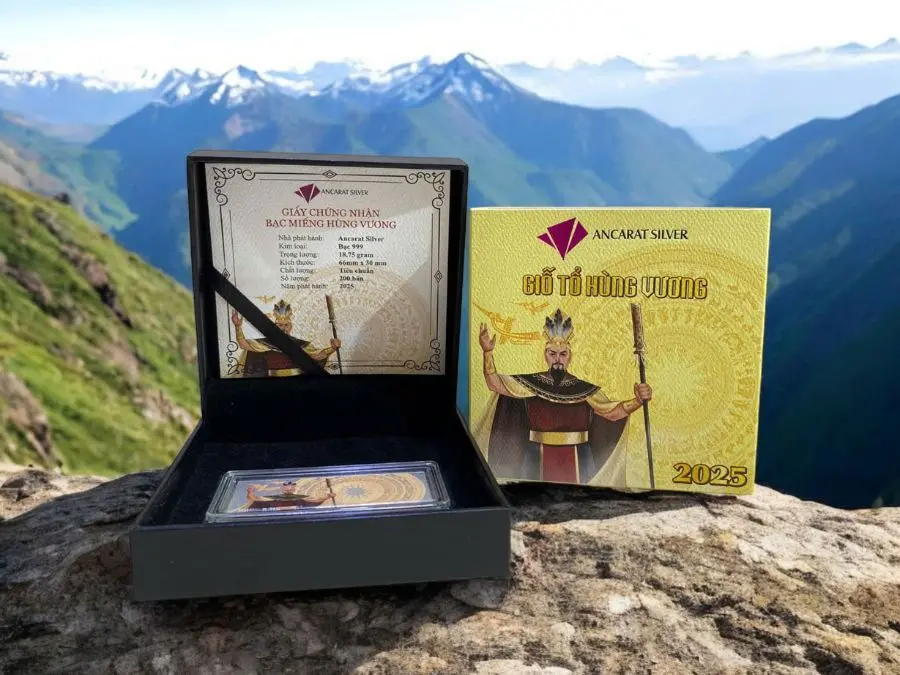 Mua bạc miếng Hùng Vương