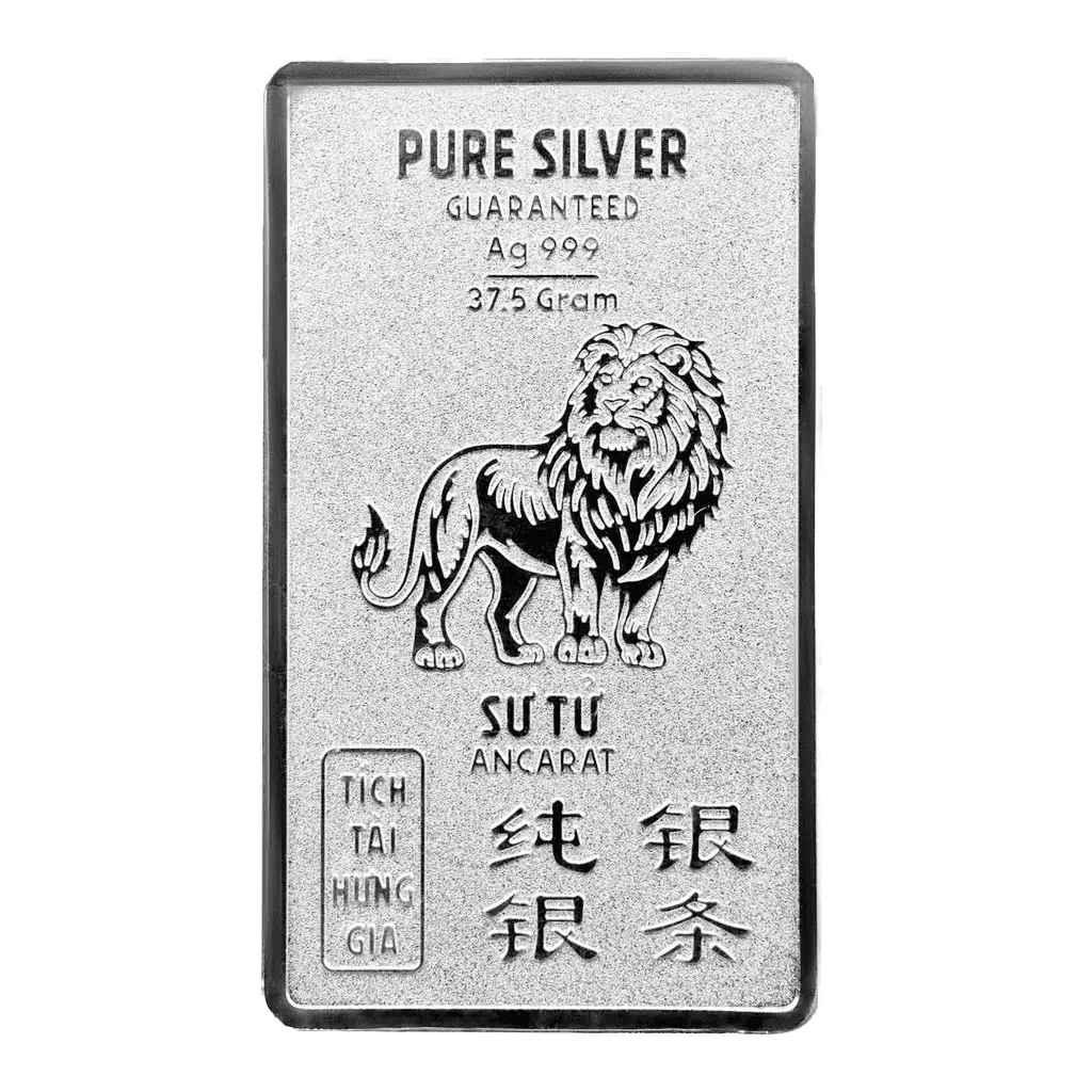 [A5] Bắc Sư Tử 1 lượng .999 Silver Bar.webp