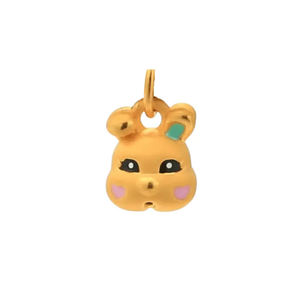 Mặt dây Vàng 24K Kim Mão May Mắn