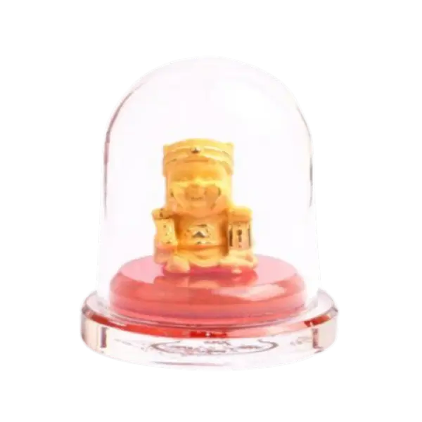 Tượng Mạ Vàng 24k Thần Tài Như Ý Để Bàn