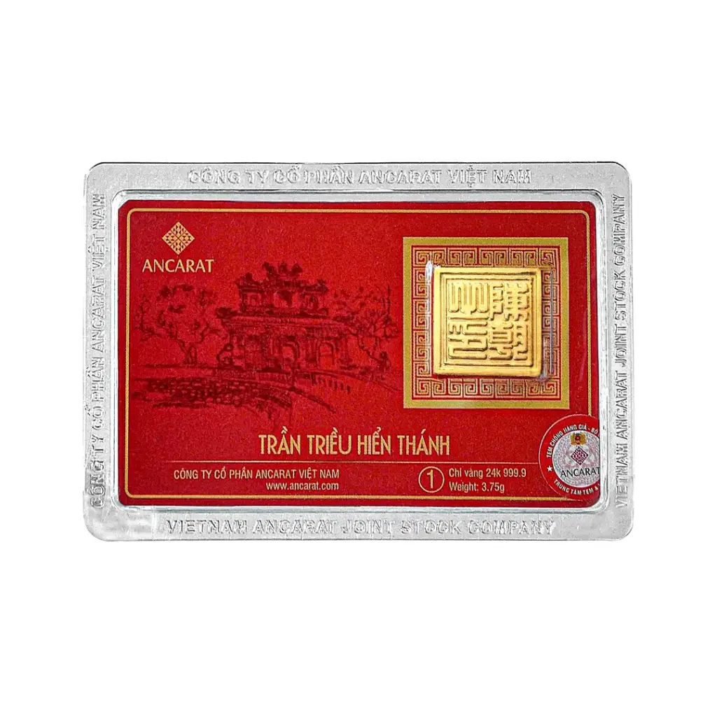 Vàng mỹ nghệ Ấn Trần Triều 9999