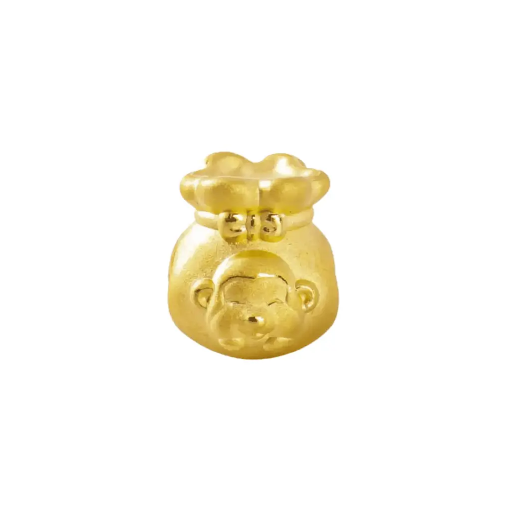 Charm Vàng 24K Kim Thân Bao Đựng Tiền