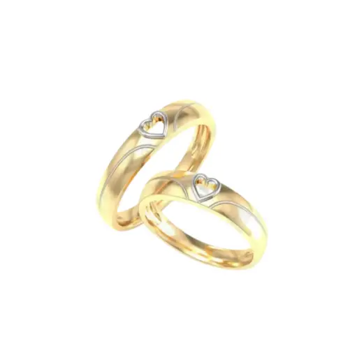 [AG7502.N237.0227] Nhẫn cưới Vàng – 0227