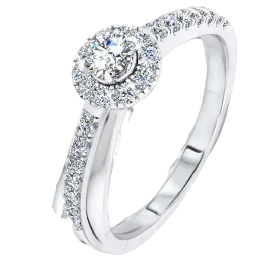 Nhẫn đính hôn 128