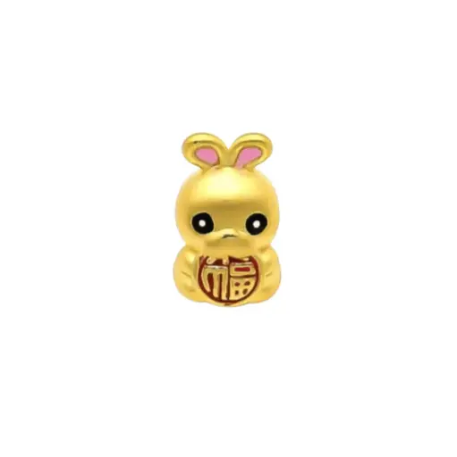 [AG9992.C004.179] Charm Vàng 24k Kim Mão Chữ Phúc May Mắn