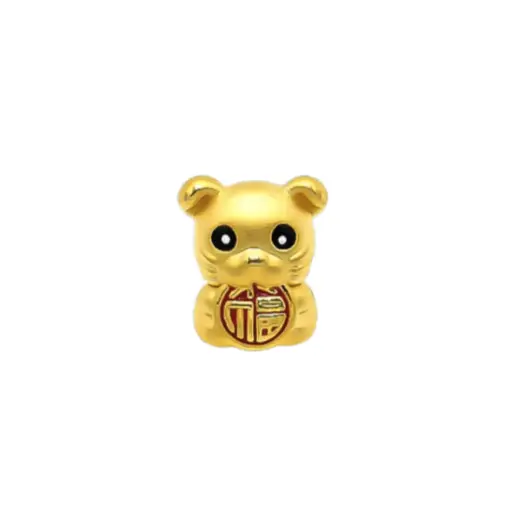 [AG9992.C001.179] Charm Vàng 24k Kim Tí Chữ Phúc May Mắn